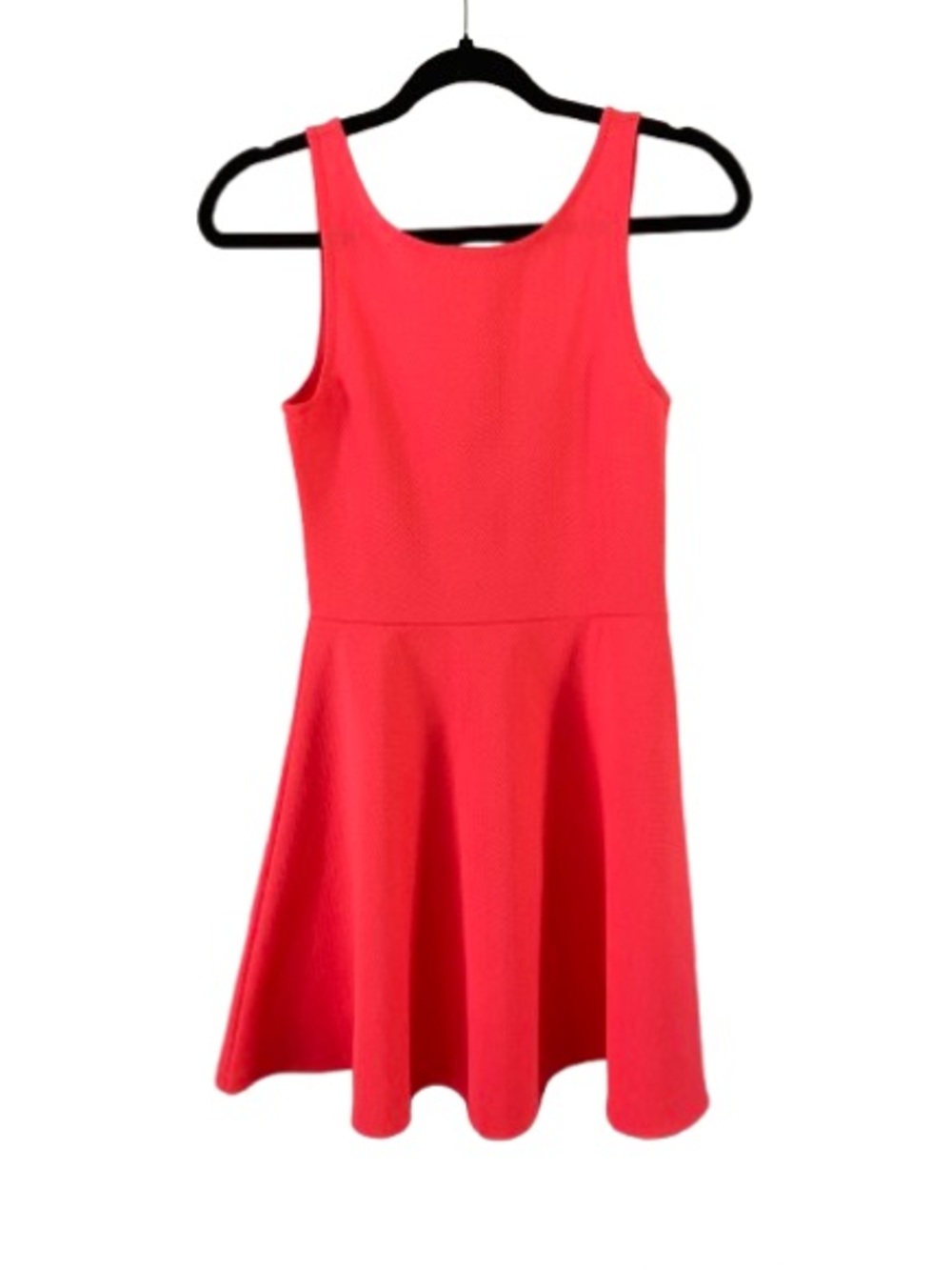 Very Bright Coral Tank Summer Dress
